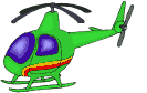 elicottero verde