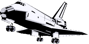 shuttle in atterraggio