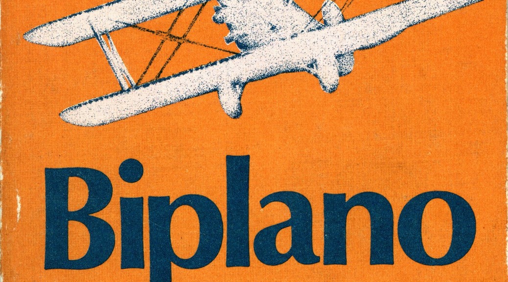 Biplano - Richard Bach - Copertina