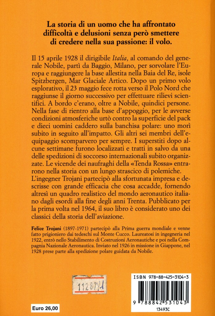 La Coda di Minosse - La verità sulla spedizione di Nobile - Felice Trojani - Retro