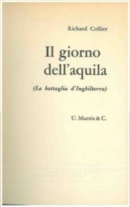 Il giorno dell'aquila - II copertina